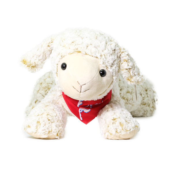 Plüsch Schaf "Wolle" 48 cm mit Halstuch